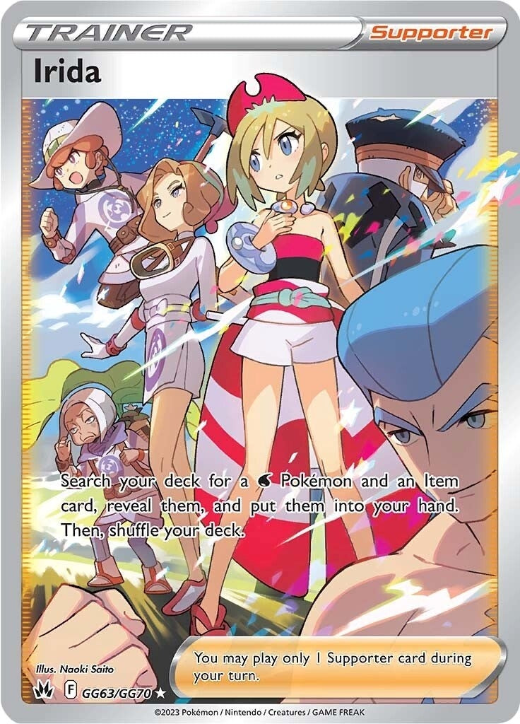 Image for Irida (GG63/GG70) (Crown Zenith: Galarian Gallery) - Pokemon