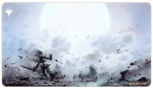 Dominaria Remastered Wrath of God Stitched Standard Gaming Playmat for Magic: The Gathering - Playmats Sealed