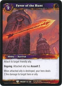 Favor of the Hunt - WoW Single