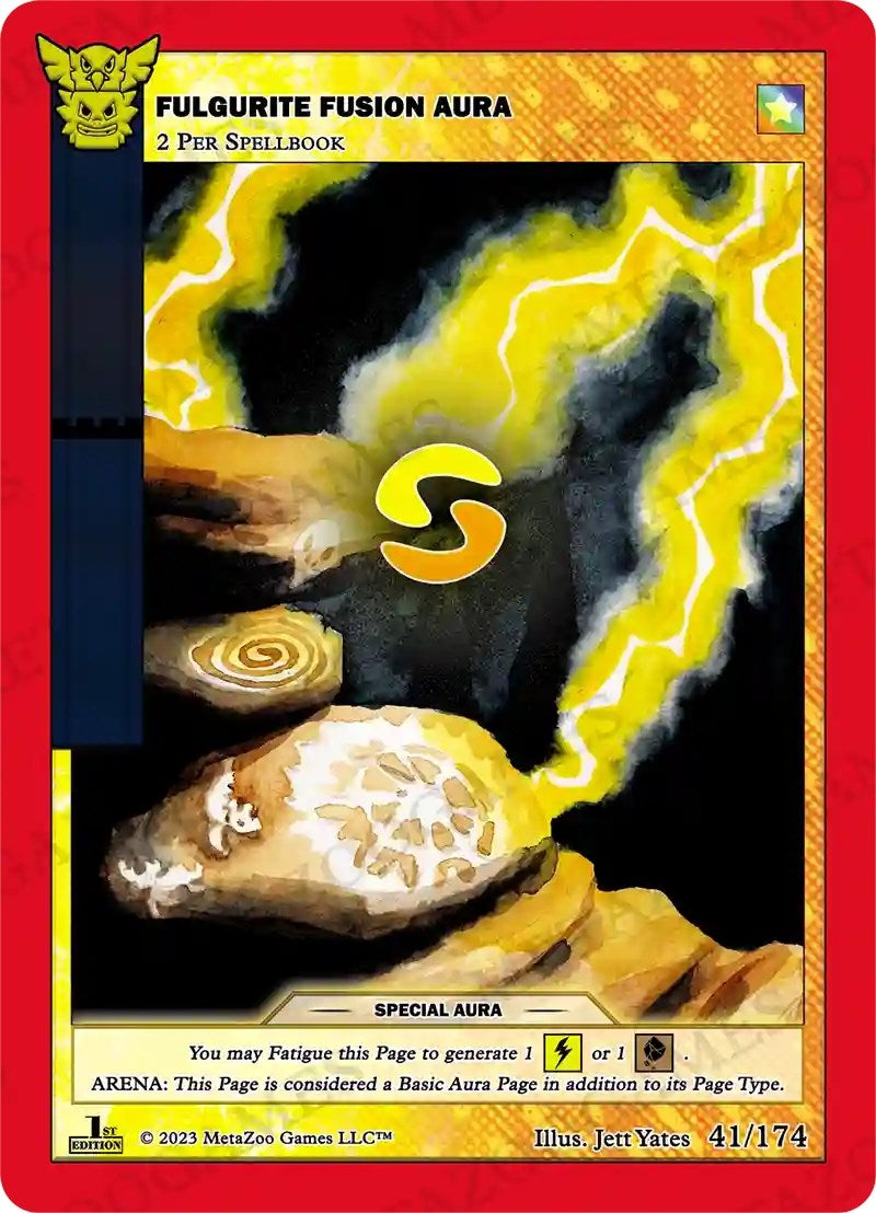 Fulgurite Fusion Aura (41) (NATFE) - MetaZoo Single