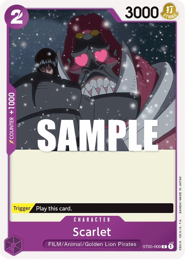 Scarlet (5009) (ST-05) - One Piece Card Game Single