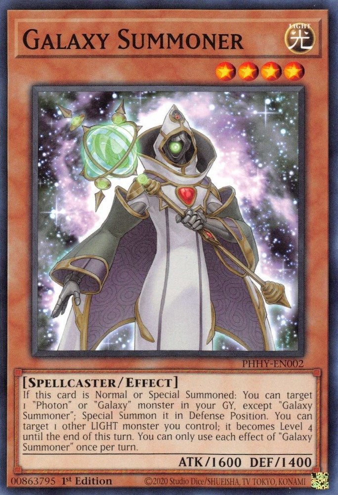 Galaxy Summoner (2) (PHHY) - YuGiOh Single