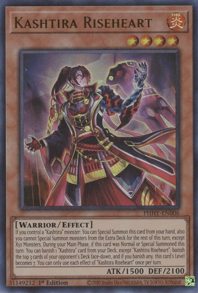 Kashtira Riseheart (6) (PHHY) - YuGiOh Single