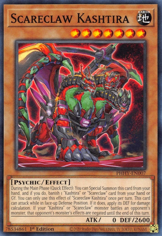 Scareclaw Kashtira (7) (PHHY) - YuGiOh Single