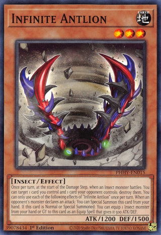 Infinite Antlion (15) (PHHY) - YuGiOh Single
