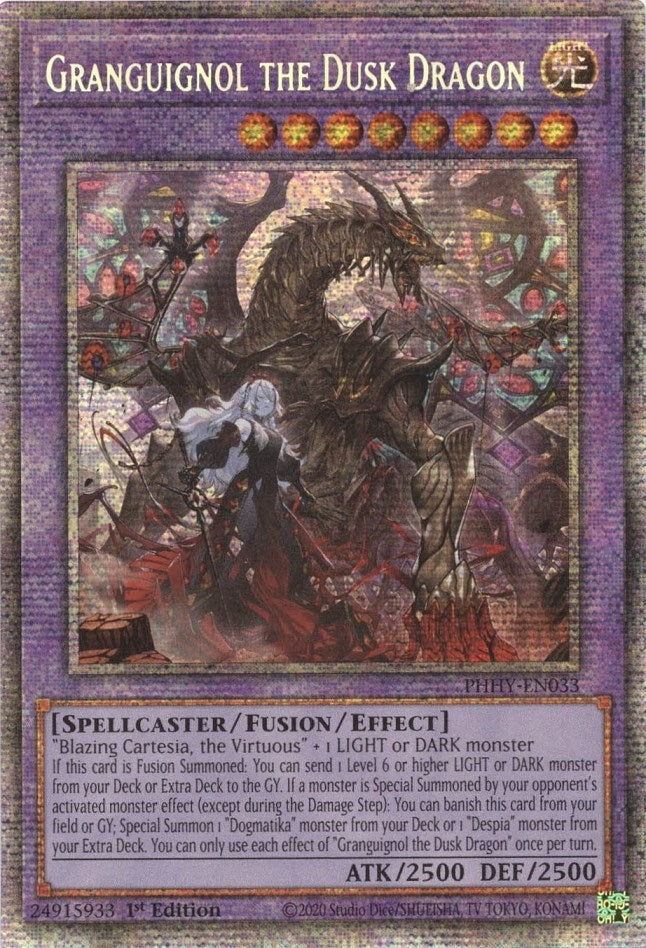 Granguignol the Dusk Dragon (Starlight Rare) (33) (PHHY) - YuGiOh Single