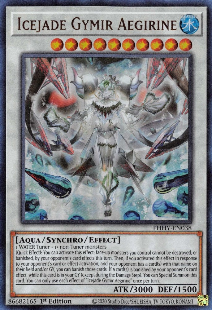 Icejade Gymir Aegirine (38) (PHHY) - YuGiOh Single