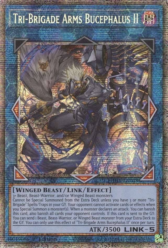Tri-Brigade Arms Bucephalus II (Starlight Rare) (48) (PHHY) - YuGiOh Single