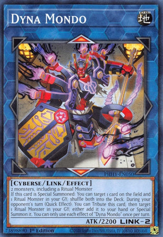 Dyna Mondo (50) (PHHY) - YuGiOh Single