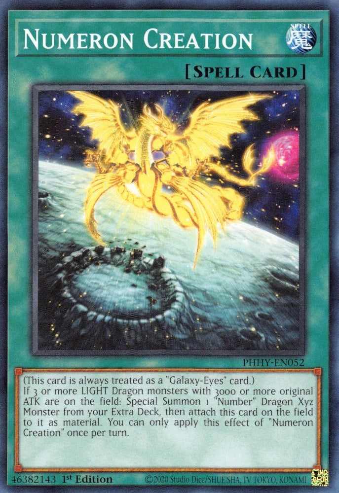 Numeron Creation (52) (PHHY) - YuGiOh Single