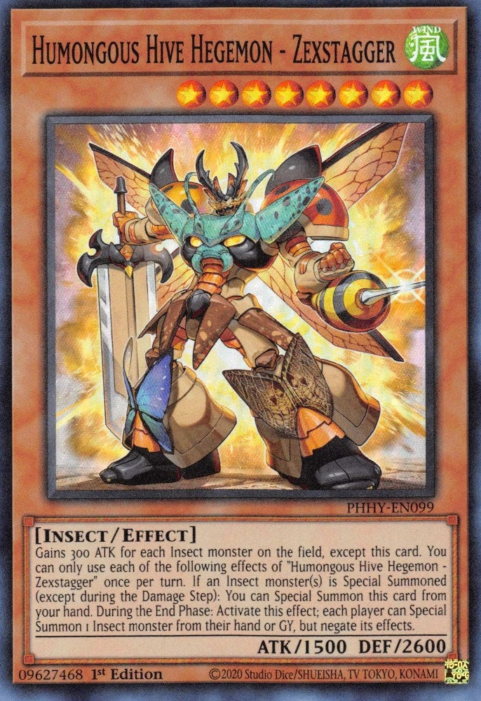 Humongous Hive Hegemon - Zexstagger (99) (PHHY) - YuGiOh Single