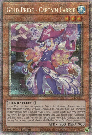 Gold Pride - Captain Carrie (Starlight Rare) (88) (PHHY) - YuGiOh Single