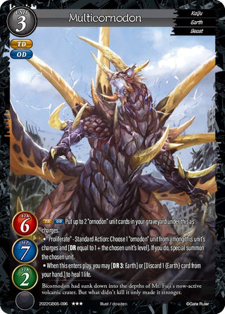 Multicornodon (2022) - Gate Ruler Single