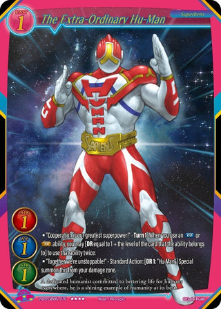 The Extra-Ordinary Hu-Man (2022) - Gate Ruler Single