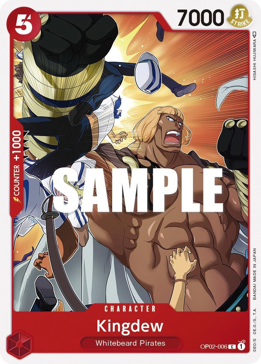 Kingdew (2006) (OP02) - One Piece Card Game Single