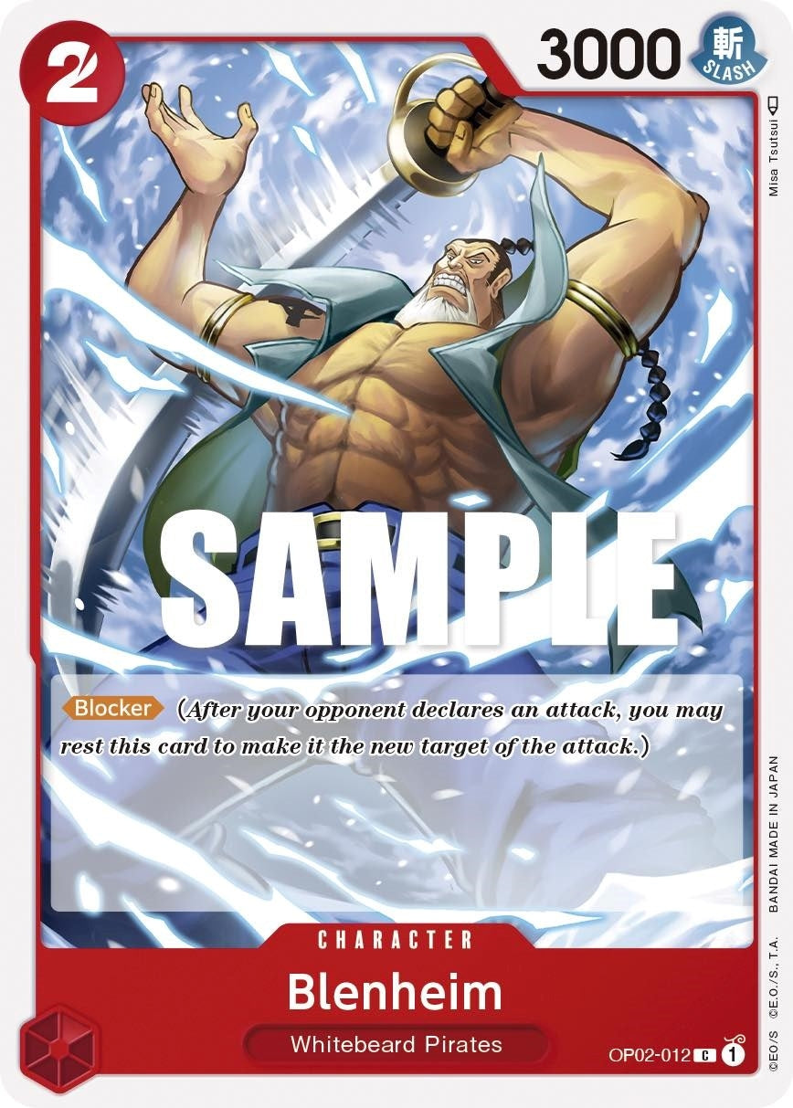 Blenheim (2012) (OP02) - One Piece Card Game Single