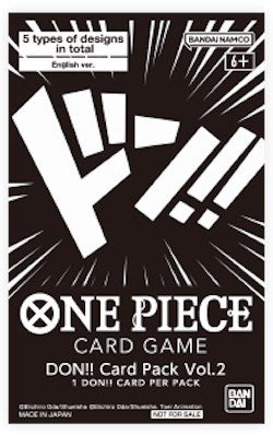 DON!! Card Pack Vol. 2 (OP-PR) - One Piece Card Game Sealed
