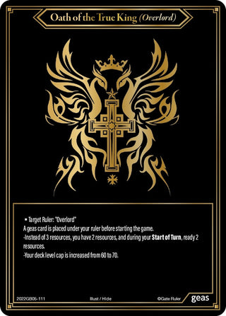 Oath of the True King (Overlord) (2022) - Gate Ruler Single