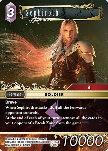 Sephiroth (B-028) (28) - Final Fantasy TCG Single
