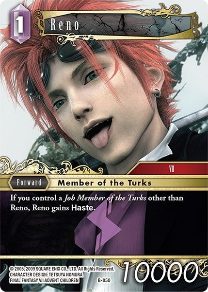 Reno (50) - Final Fantasy TCG Single