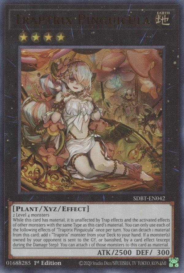 Traptrix Pinguicula (42) (SDBT) - YuGiOh Single