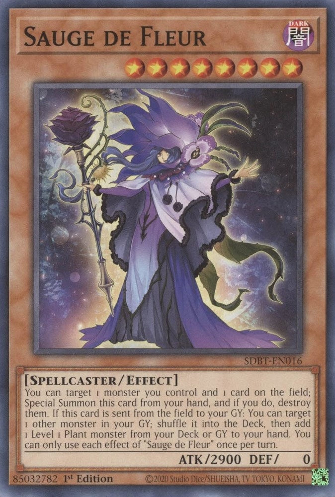 Sauge de Fleur (16) (SDBT) - YuGiOh Single
