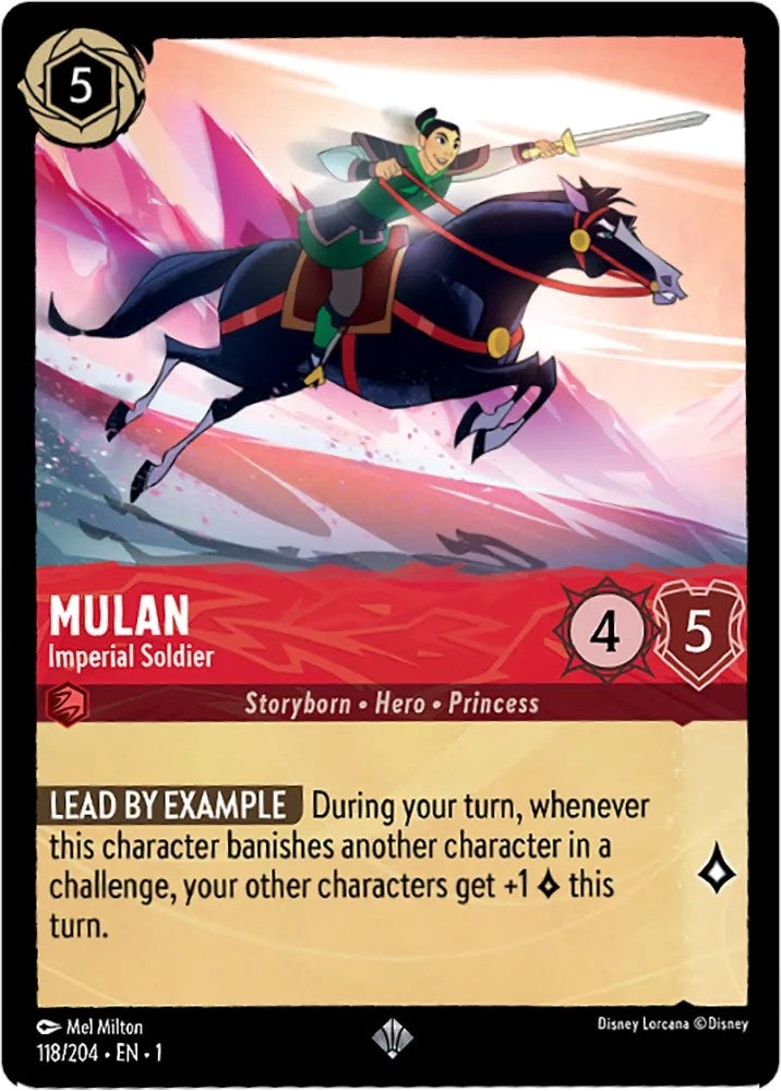 Mulan - Imperial Soldier (118) (1) - Disney Lorcana Single