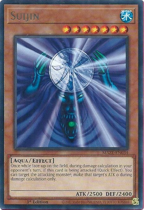 Suijin (34) (MAZE) - YuGiOh Single