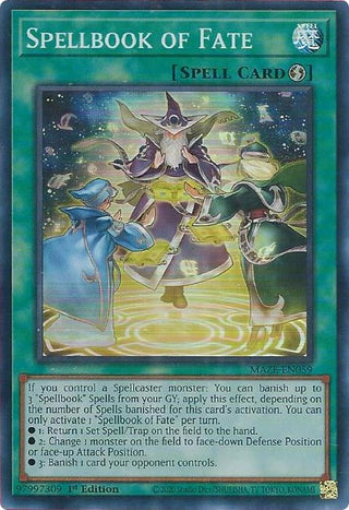 Spellbook of Fate (59) (MAZE) - YuGiOh Single