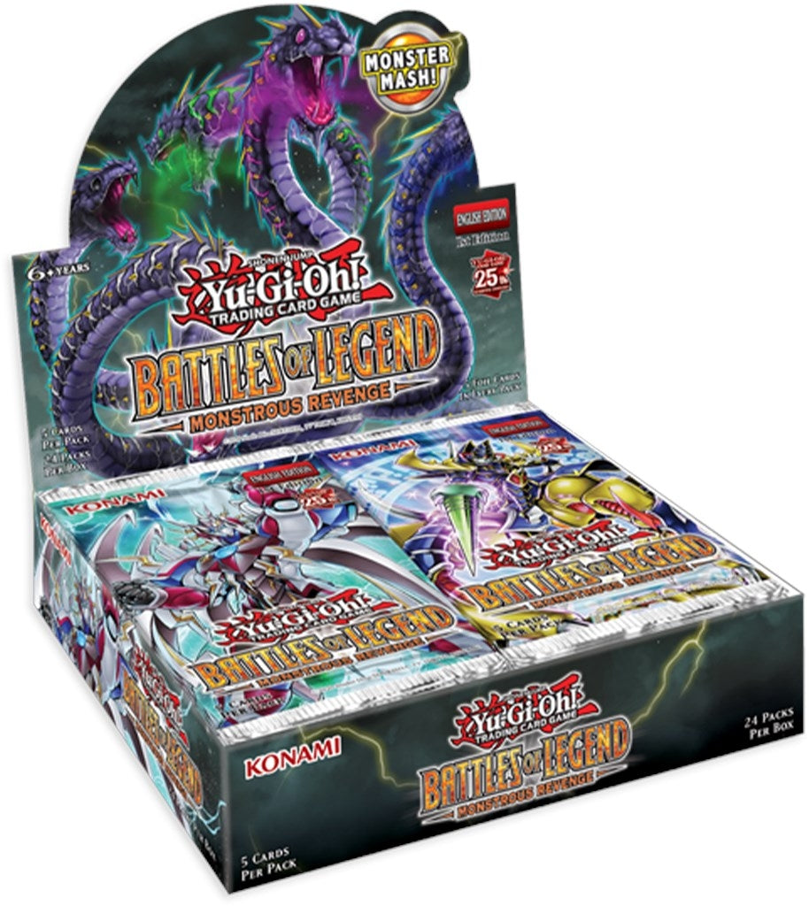 Battles of Legend: Monstrous Revenge Booster Box (BLMR) - YuGiOh Sealed