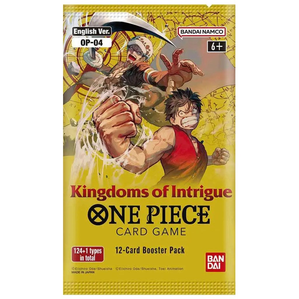 Kingdoms of Intrigue - Booster Pack (OP04) - One Piece Card Game Sealed