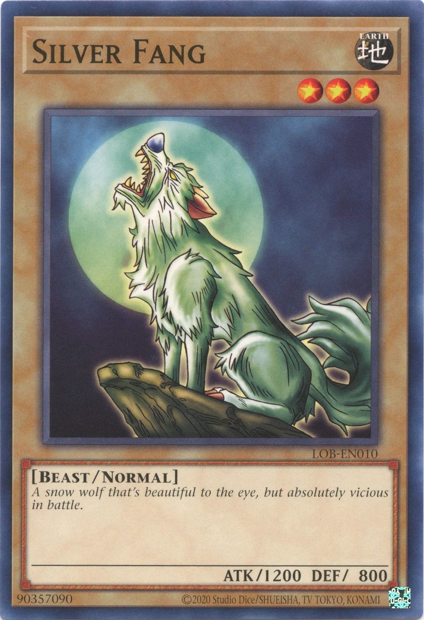 Silver Fang (10) (LOB-EN) - YuGiOh Single