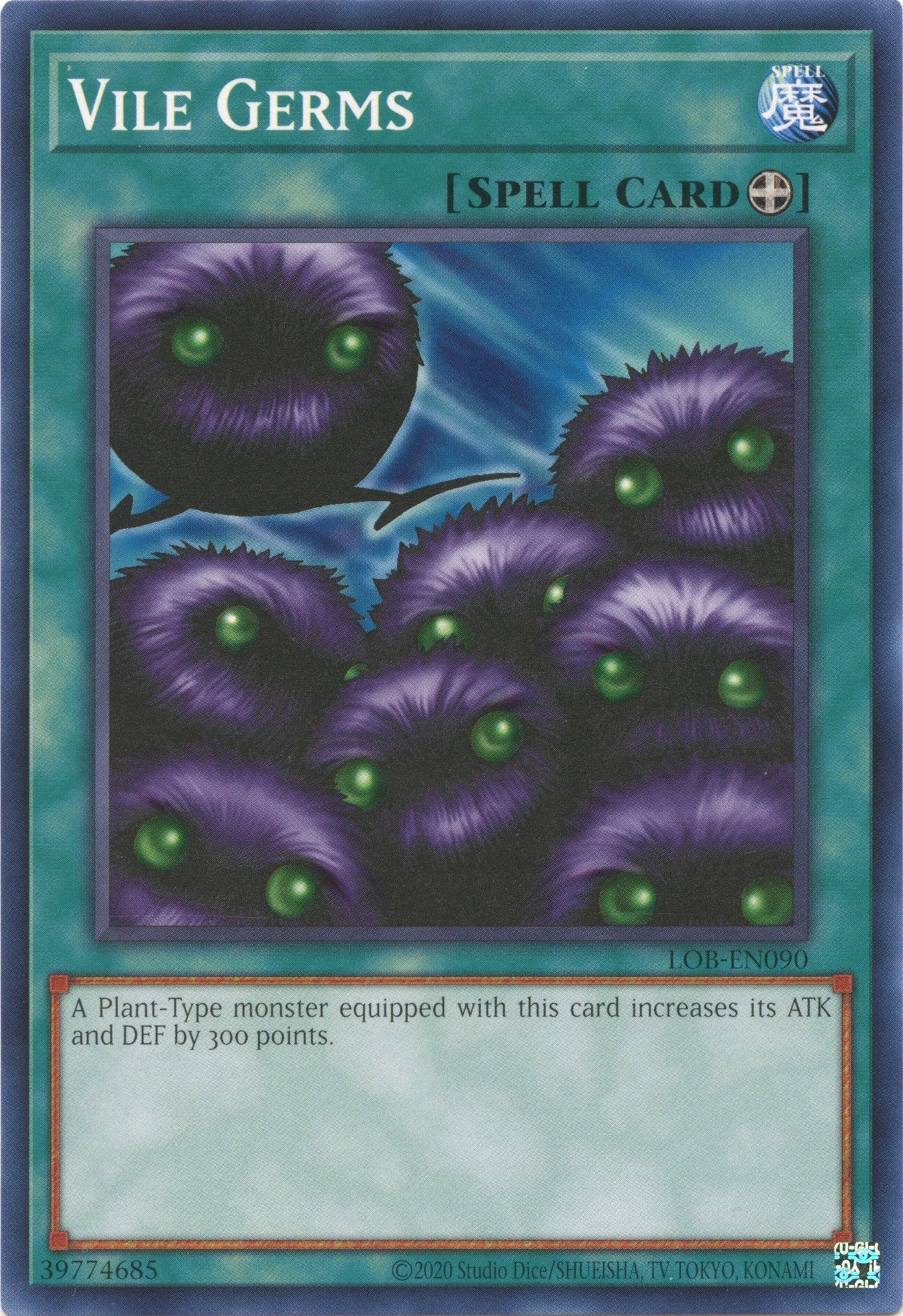 Vile Germs (90) (LOB-EN) - YuGiOh Single