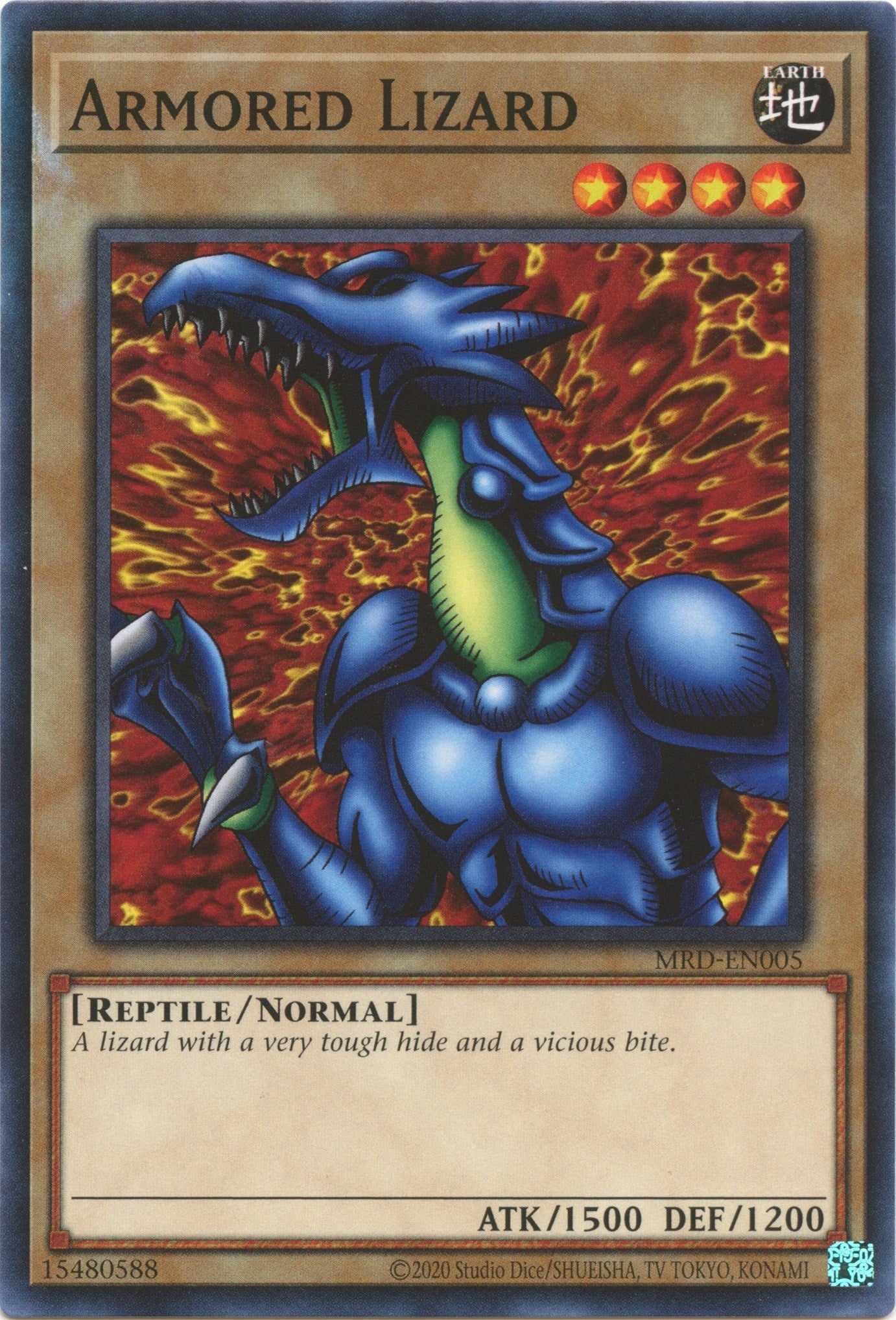 Armored Lizard (5) (MRD-EN) - YuGiOh Single