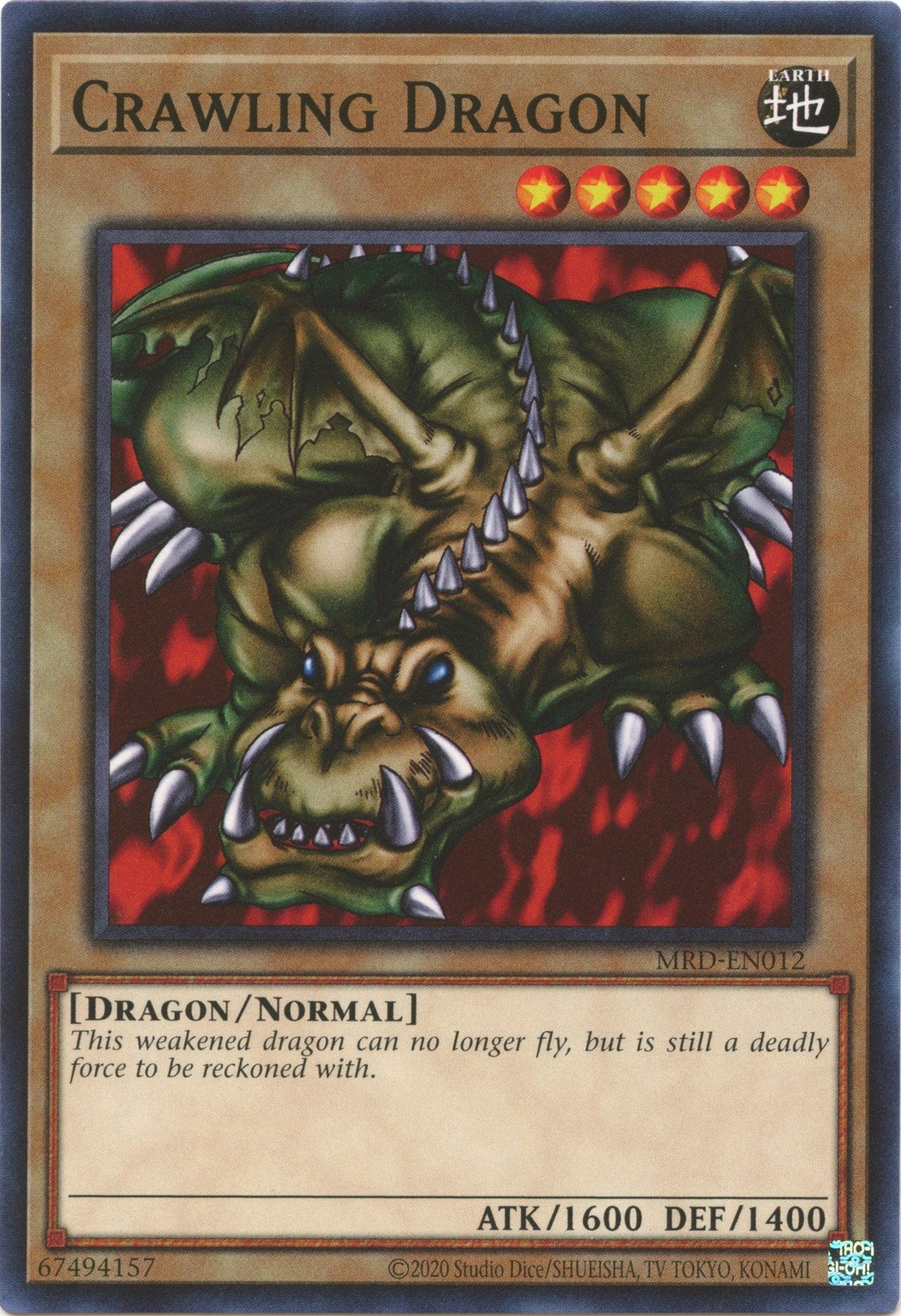 Crawling Dragon (12) (MRD-EN) - YuGiOh Single