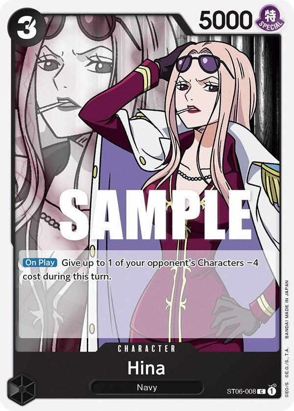 Hina (6008) (ST-06) - One Piece Card Game Single