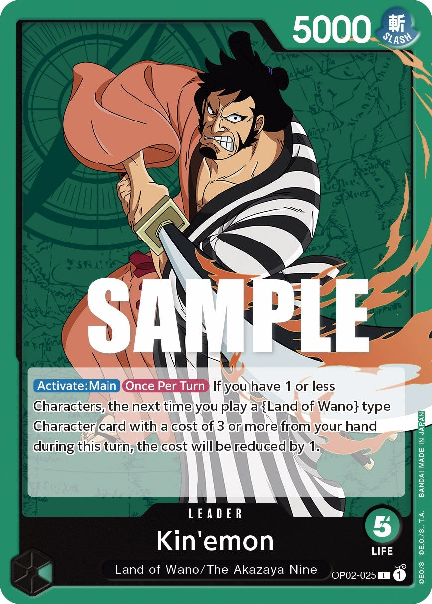 Kin’emon (2025) (OP02) - One Piece Card Game Single