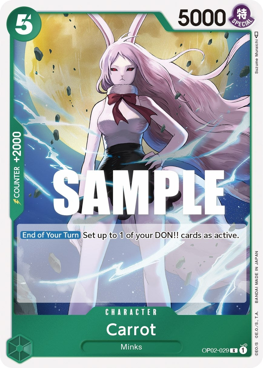Carrot (2029) (OP02) - One Piece Card Game Single