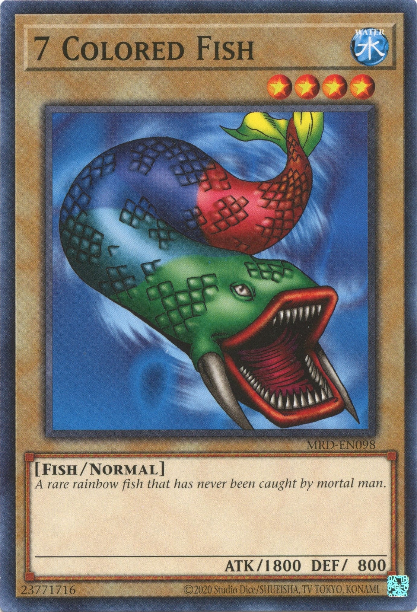 7 Colored Fish (98) (MRD-EN) - YuGiOh Single