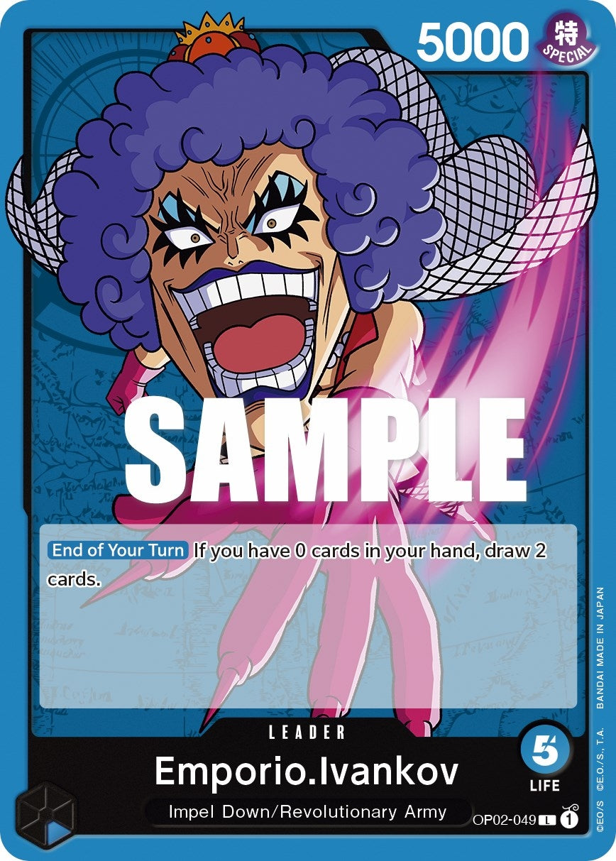 Emporio.Ivankov (049) (2049) (OP02) - One Piece Card Game Single