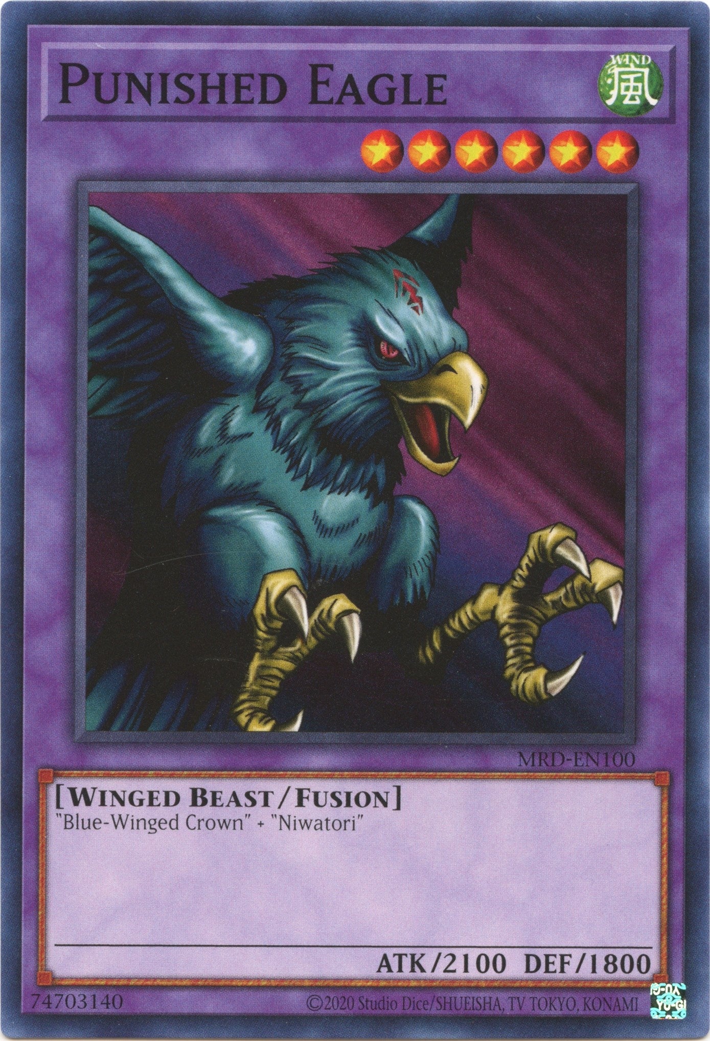 Punished Eagle (100) (MRD-EN) - YuGiOh Single