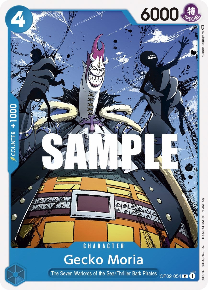 Gecko Moria (2054) (OP02) - One Piece Card Game Single