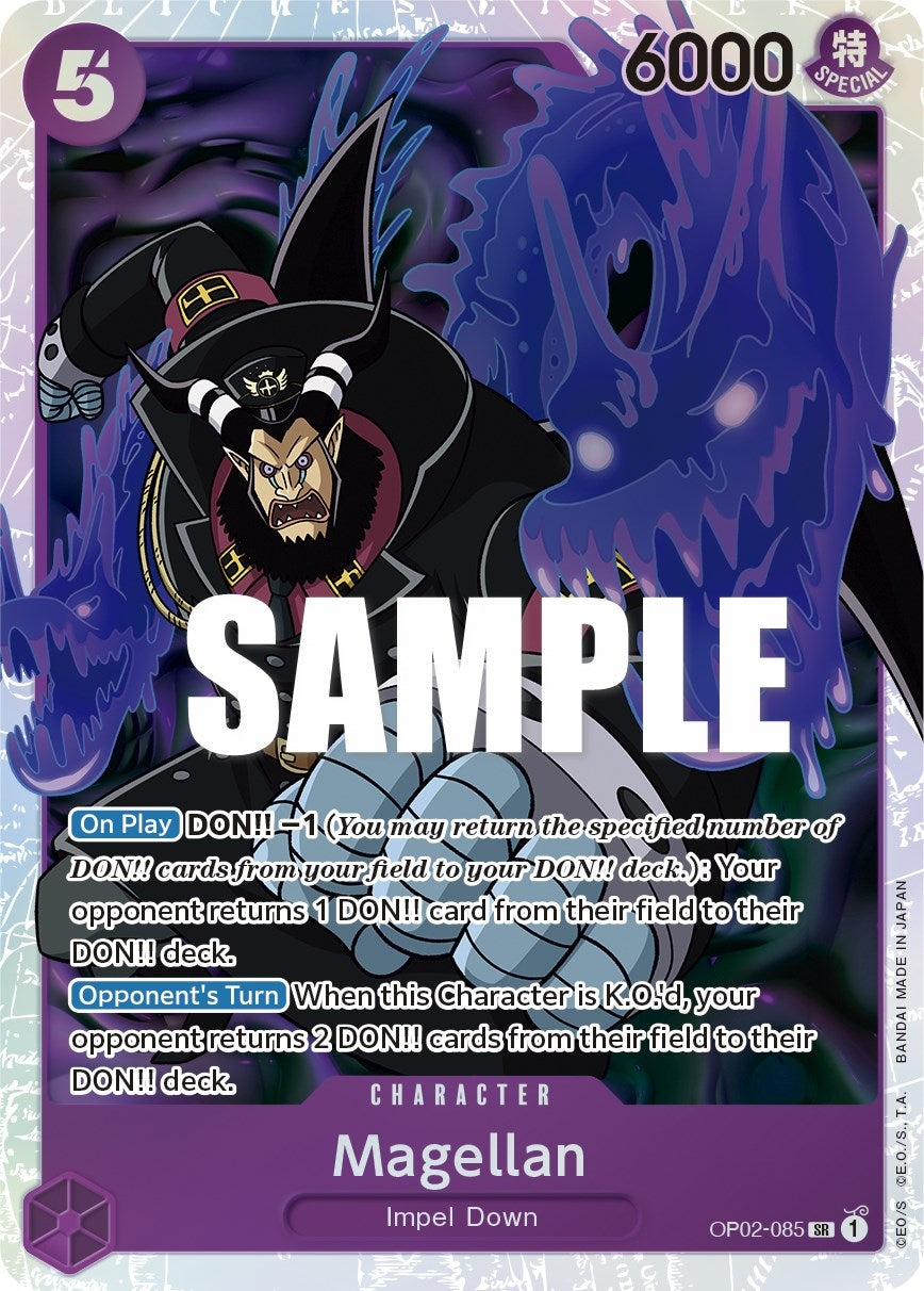 Magellan (085) (2085) (OP02) - One Piece Card Game Single