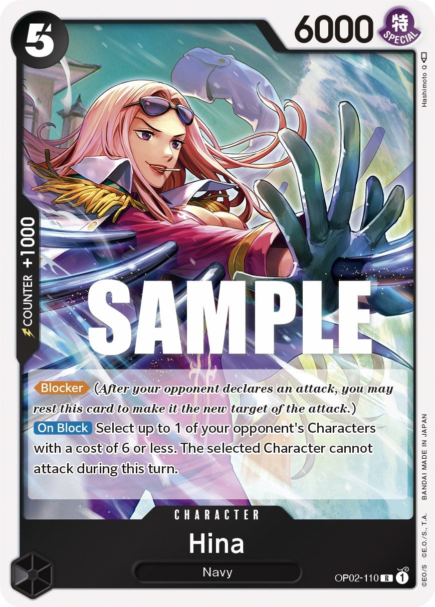 Hina (2110) (OP02) - One Piece Card Game Single