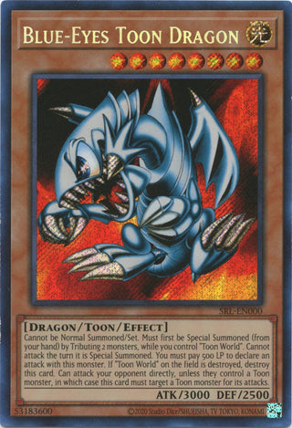 Blue-Eyes Toon Dragon (0) (SRL-EN) - YuGiOh Single