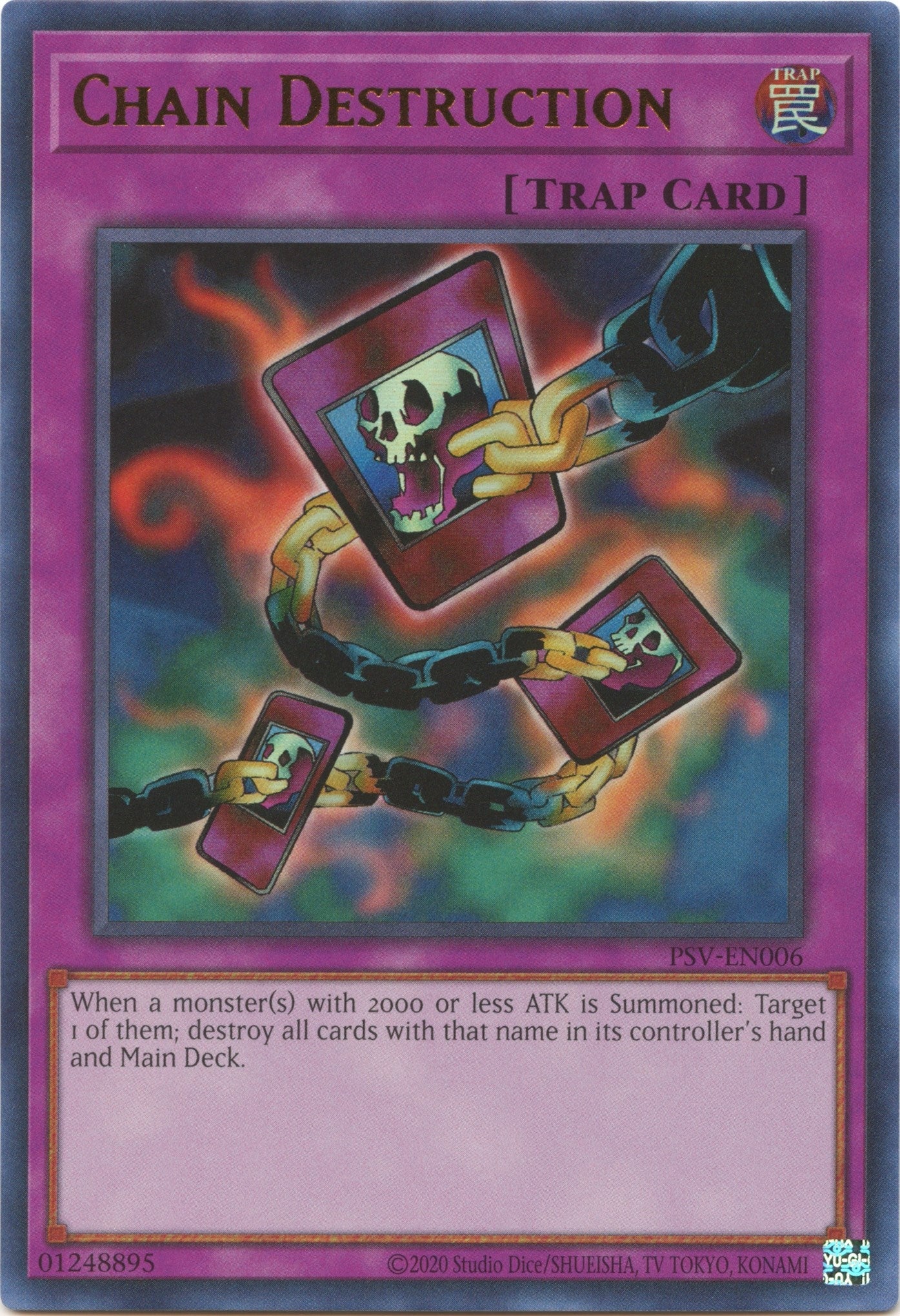 Chain Destruction (6) (PSV-EN) - YuGiOh Single