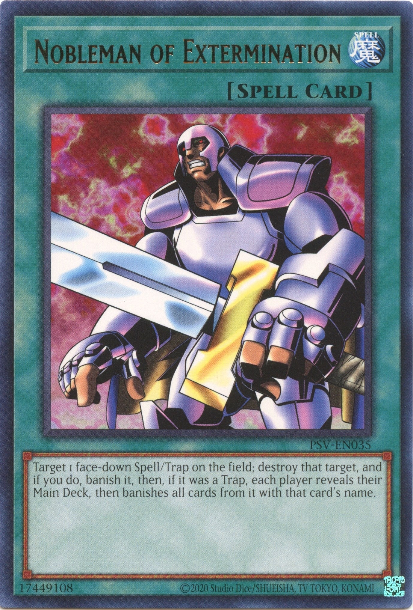 Nobleman of Extermination (35) (PSV-EN) - YuGiOh Single