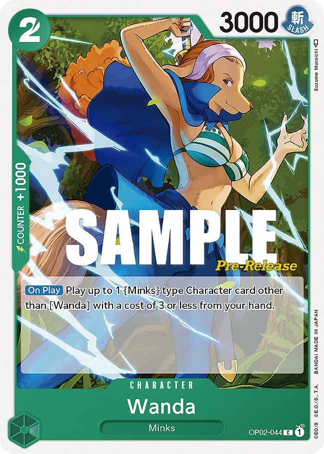 Wanda (2044) (OP02 PRE) - One Piece Card Game Single