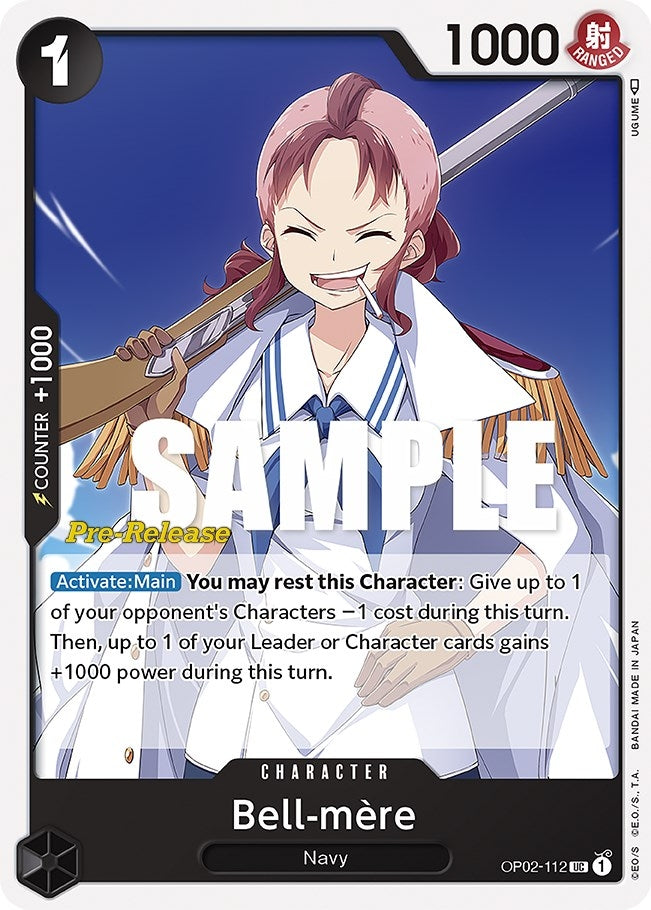 Bell-mere (2112) (OP02 PRE) - One Piece Card Game Single