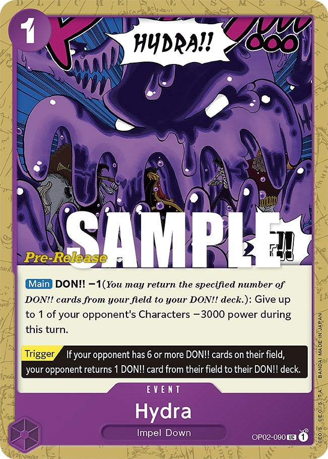 Hydra (2090) (OP02 PRE) - One Piece Card Game Single